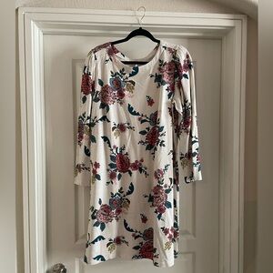 LOFT Plus Floral Dress